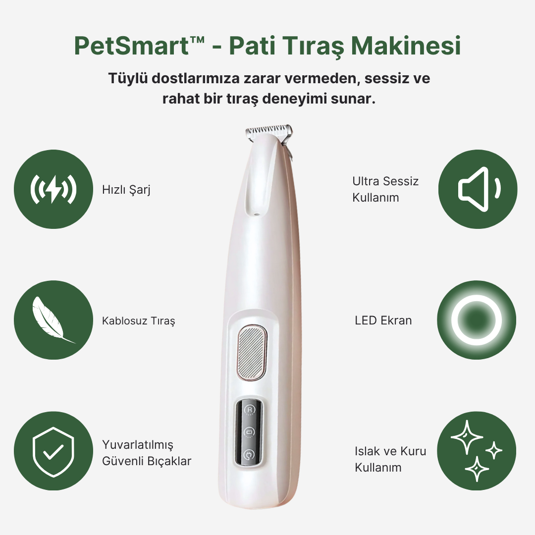 PetSmart™ - Pati Tıraş Makinesi